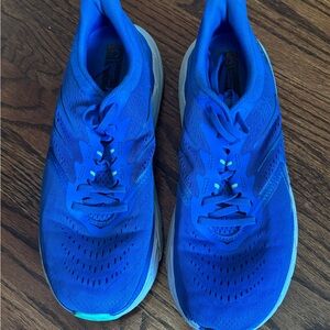 Hoka Men's Vibrant Blue Athletic Shoes